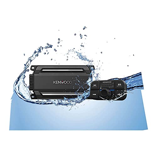 KENWOOD KAC-M5024BT Compact 4-Channel 600 Watt Car Amplifier with Bluetooth Streaming. Built for Marine, ATV and Powersport Applications. Waterproof, Dustproof, Rust Proof and Vibration Proof KENWOOD KAC-M5024BT Compact 4-Channel 600 Watt Car Amplifier with Bluetooth Streaming. Built for Marine, ATV and Powersport Applications. Waterproof, Dustproof, Rust Proof and Vibration Proof